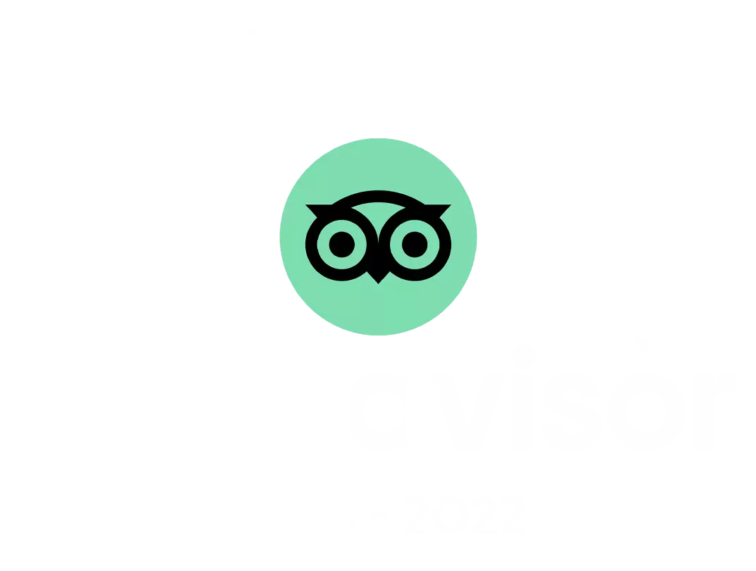 Rated #1 TripAdvisor 2014-2021