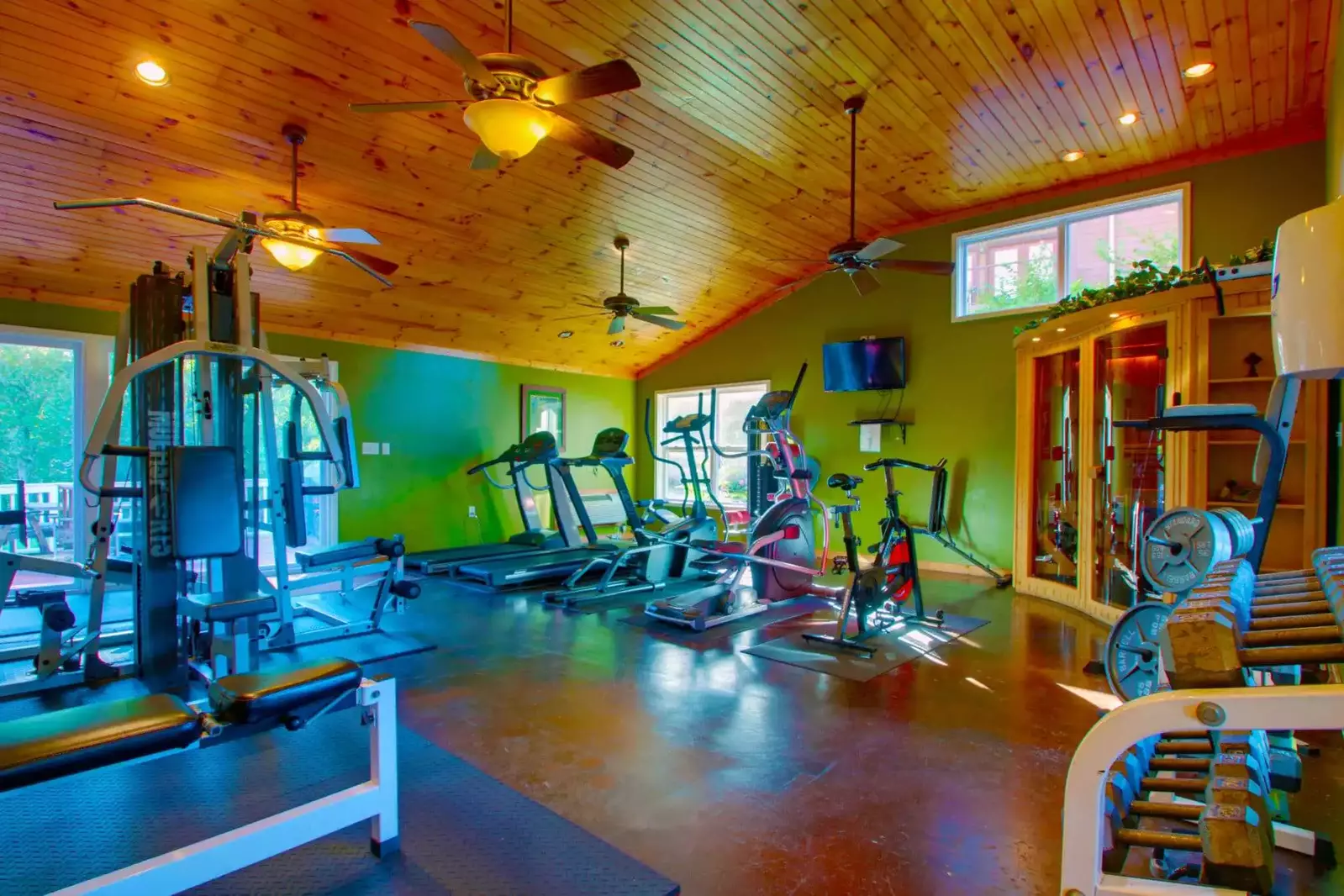 fitness center