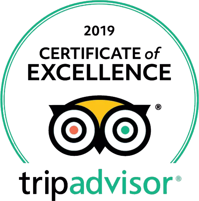 Trip Advisor TripAdvisor 2019 Certificate of Excellence