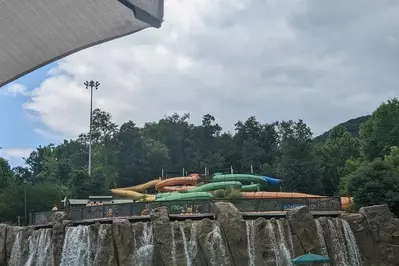 Wild River Falls at Dollywood's Splash Country