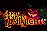 Dollywood's Great Pumpkin LumiNights sign