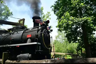 Dollywood Express train ride 