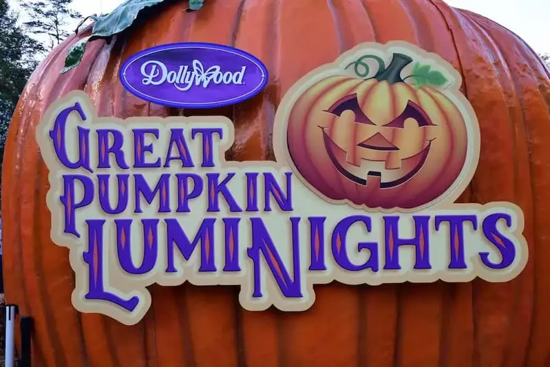 Great Pumpkin Luminights at Dollywood