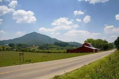 road through Wears Valley TN