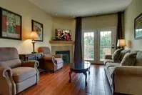 2 bedroom condo living room